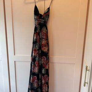 Free People full length fall dress